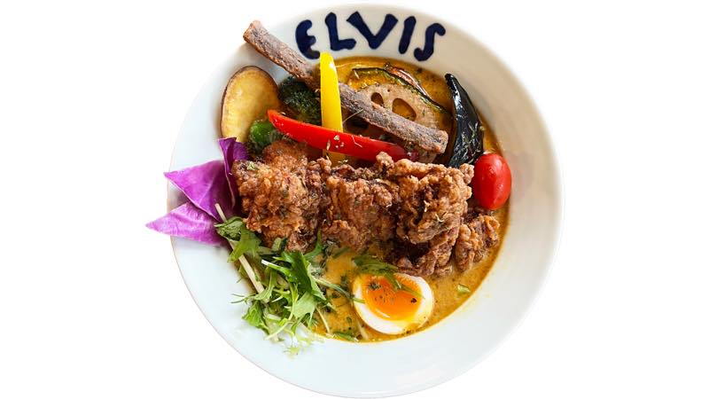 34. soupcurry&dining ELVIS<br>エルビスザンギカレー