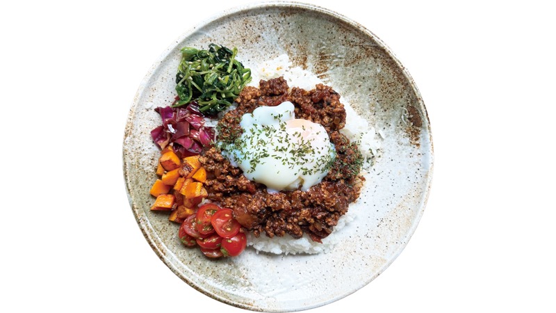 29. yuzuki<br>定食屋さんのトマトキーマカレー