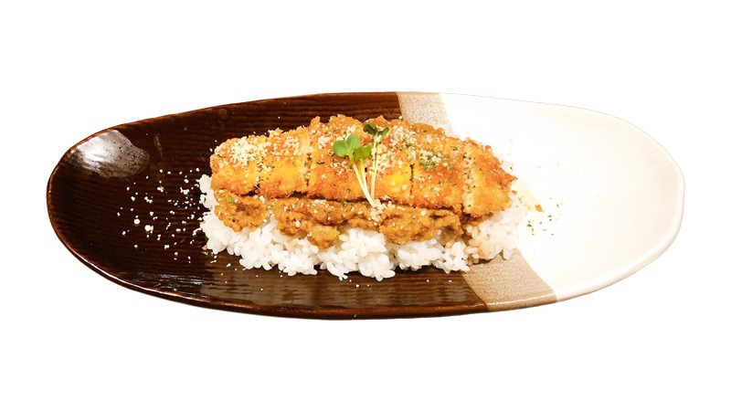 47. 十勝うまいもんバルTONOTO下北沢店<br>十勝産地鶏のレアカツ濃厚キーマカレー